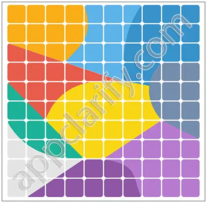 Block & Shapes: Color Tangram Medium Solutions