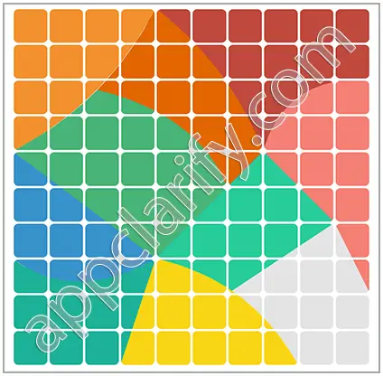 Block & Shapes: Color Tangram Medium Solutions