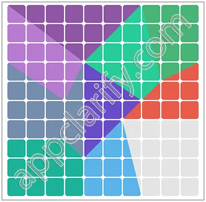 Block & Shapes: Color Tangram Medium Solutions