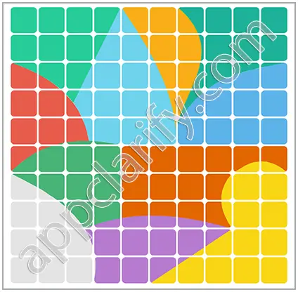 Block & Shapes: Color Tangram Medium Solutions