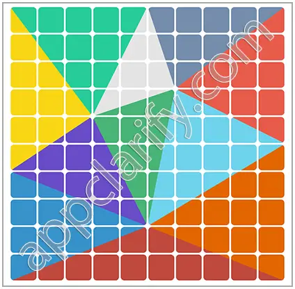 Block & Shapes: Color Tangram Medium Solutions