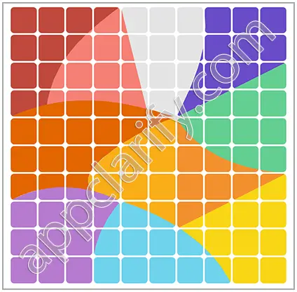 Block & Shapes: Color Tangram Medium Solutions