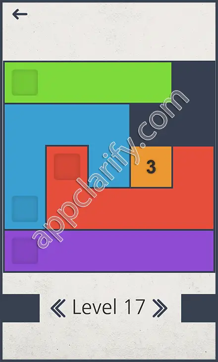 Color Fill Easy Package Level 17 Solution