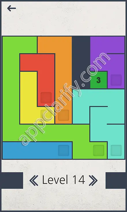 Color Fill Hard Package Level 14 Solution