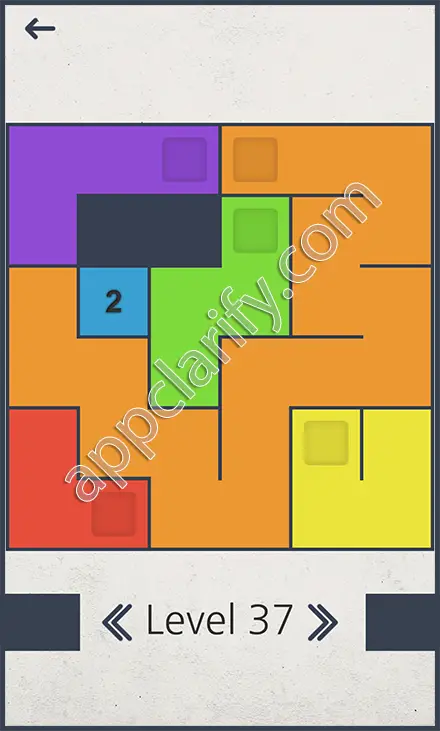 Color Fill Normal Package Level 37 Solution