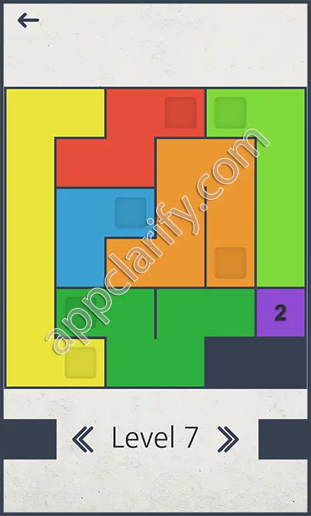 Color Fill Normal Package Level 7 Solution