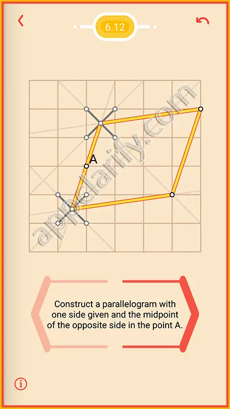 Pythagorea Difficult Level 6.12 Solution
