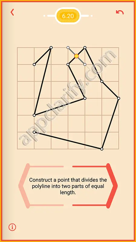 Pythagorea Difficult Level 6.20 Solution