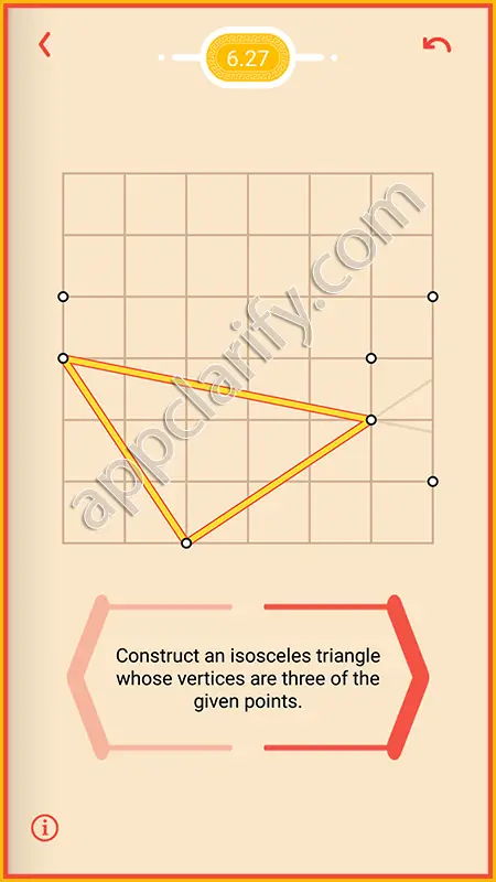 Pythagorea Difficult Level 6.27 Solution