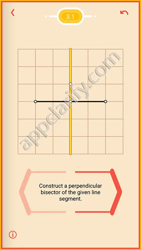 Pythagorea Easy Level 3.1 Solution