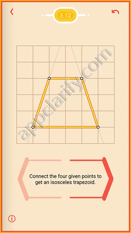 Pythagorea Easy Level 3.12 Solution