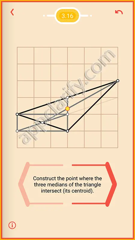 Pythagorea Easy Level 3.16 Solution