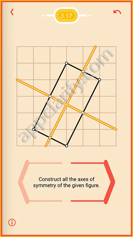 Pythagorea Easy Level 3.17 Solution