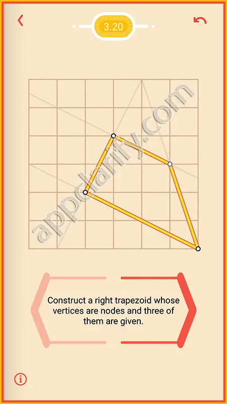 Pythagorea Easy Level 3.20 Solution