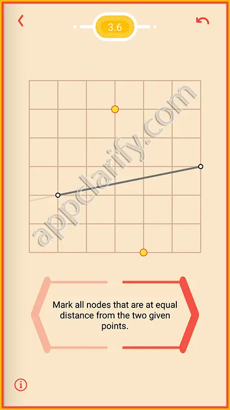 Pythagorea Easy Level 3.6 Solution