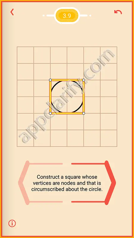 Pythagorea Easy Level 3.9 Solution