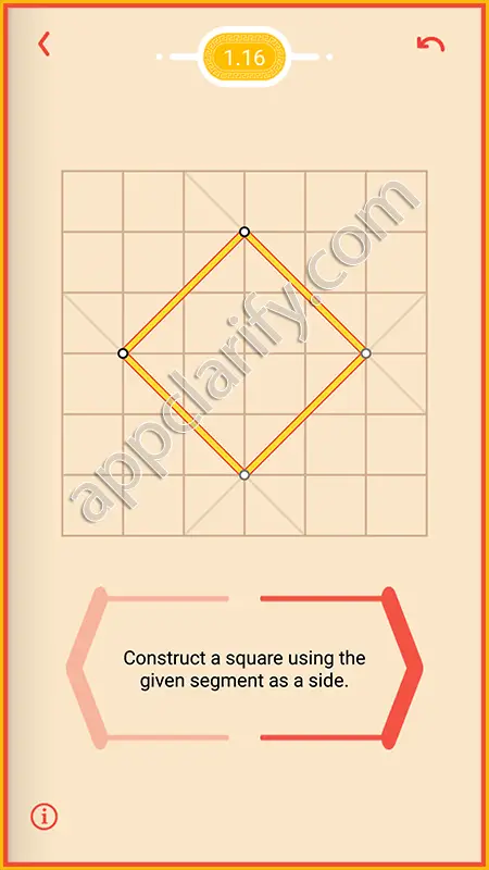 Pythagorea Elementary Level 1.16 Solution