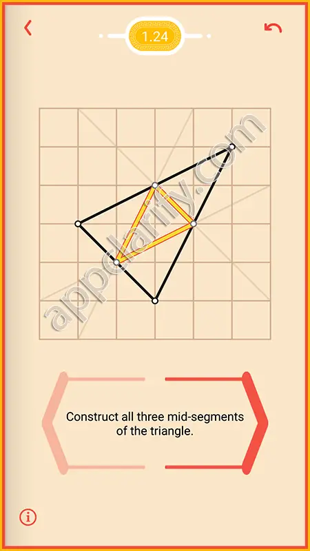 Pythagorea Elementary Level 1.24 Solution