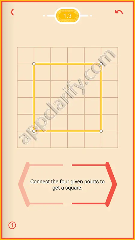 Pythagorea Elementary Level 1.3 Solution