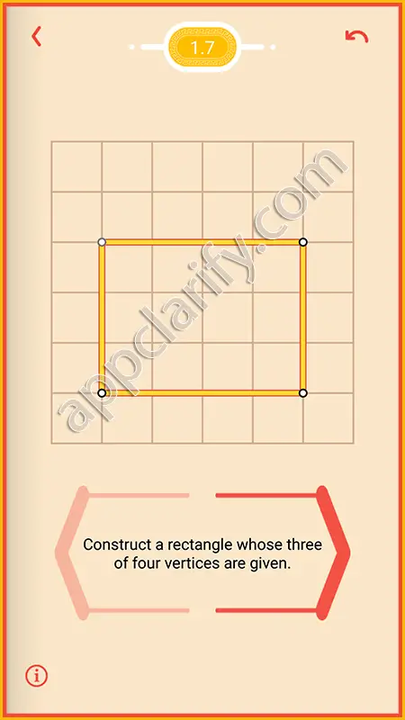 Pythagorea Elementary Level 1.7 Solution