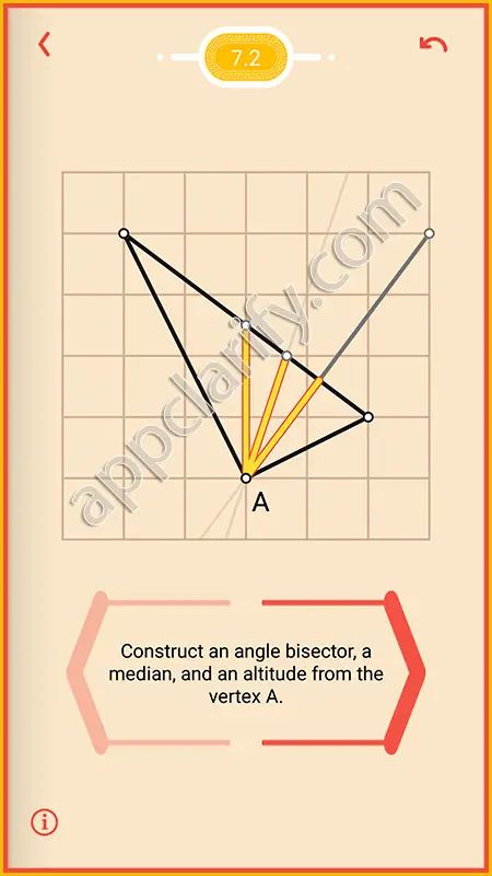 Pythagorea Hard Level 7.2 Solution