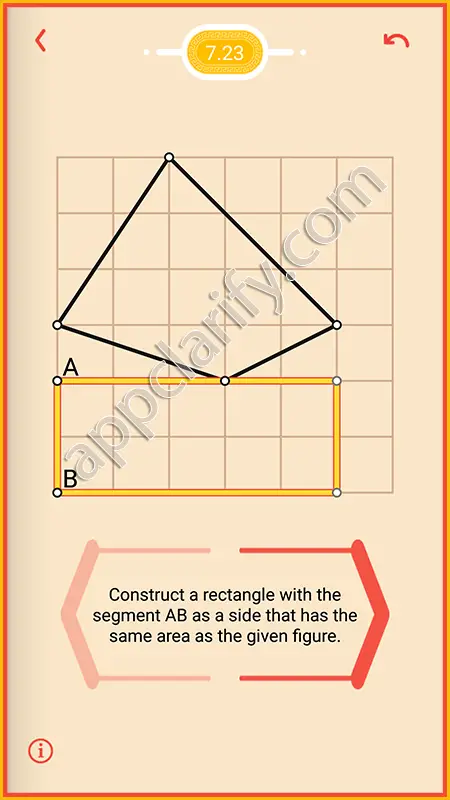 Pythagorea Hard Level 7.23 Solution