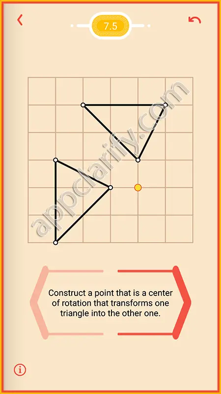 Pythagorea Hard Level 7.5 Solution