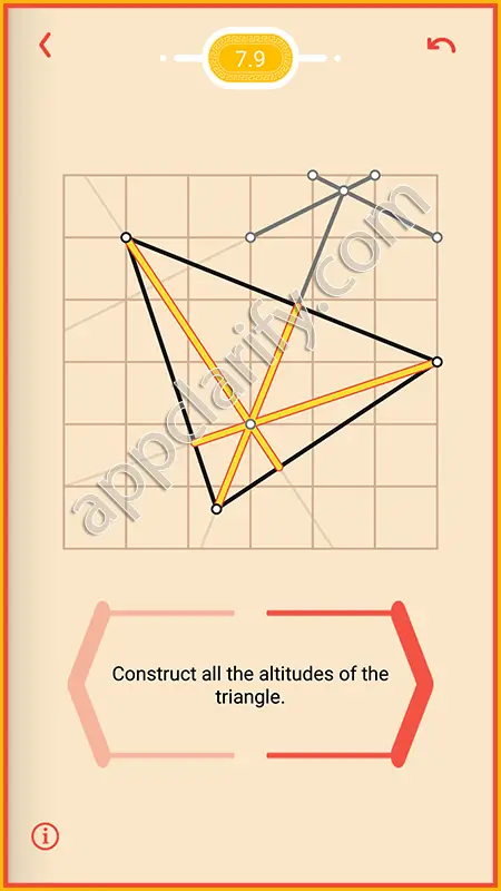 Pythagorea Hard Level 7.9 Solution