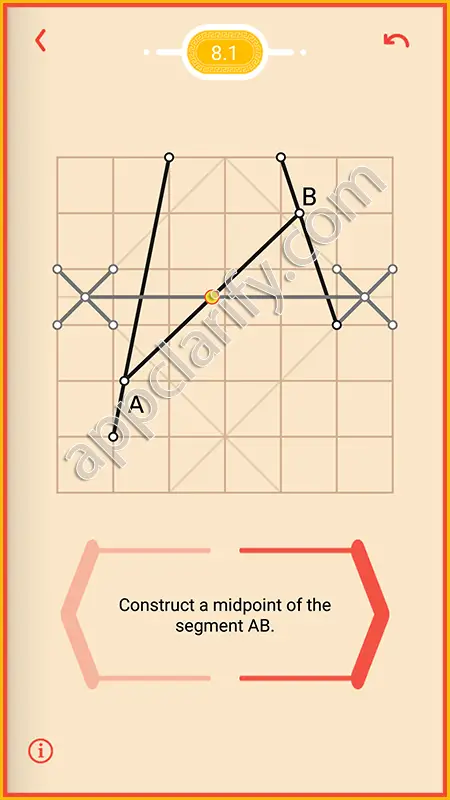 Pythagorea Harder Level 8.1 Solution