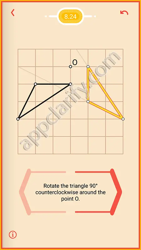 Pythagorea Harder Level 8.24 Solution
