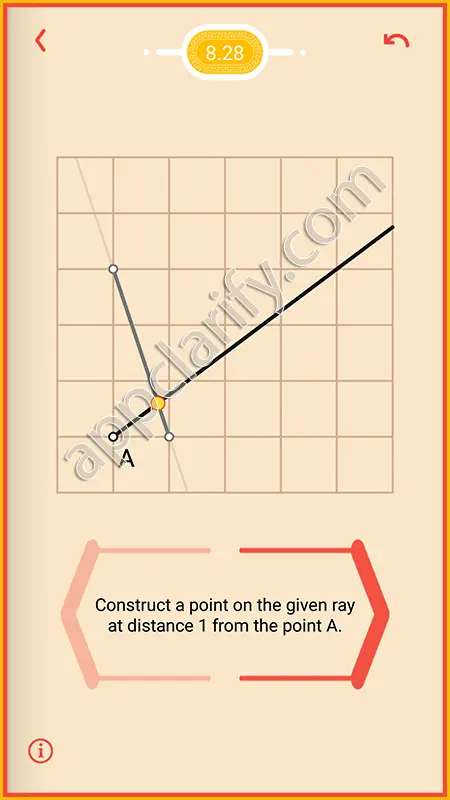 Pythagorea Harder Level 8.28 Solution