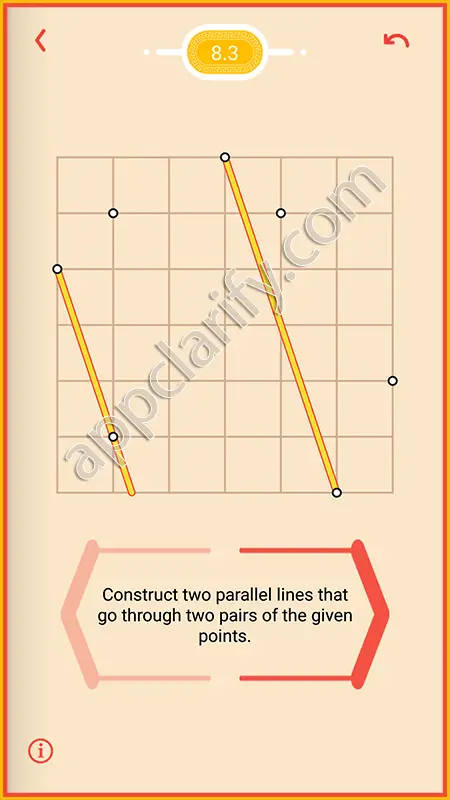 Pythagorea Harder Level 8.3 Solution