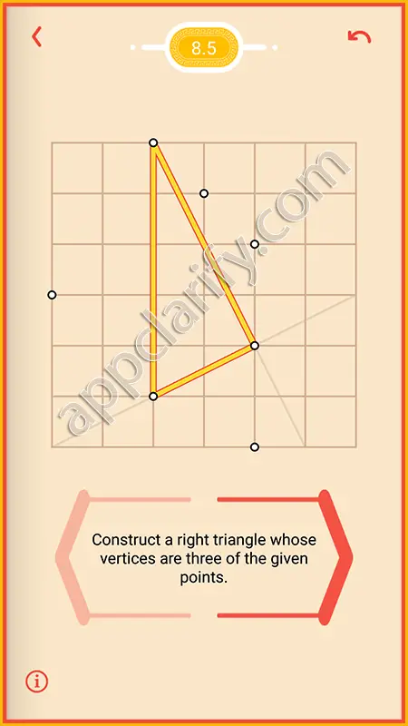 Pythagorea Harder Level 8.5 Solution