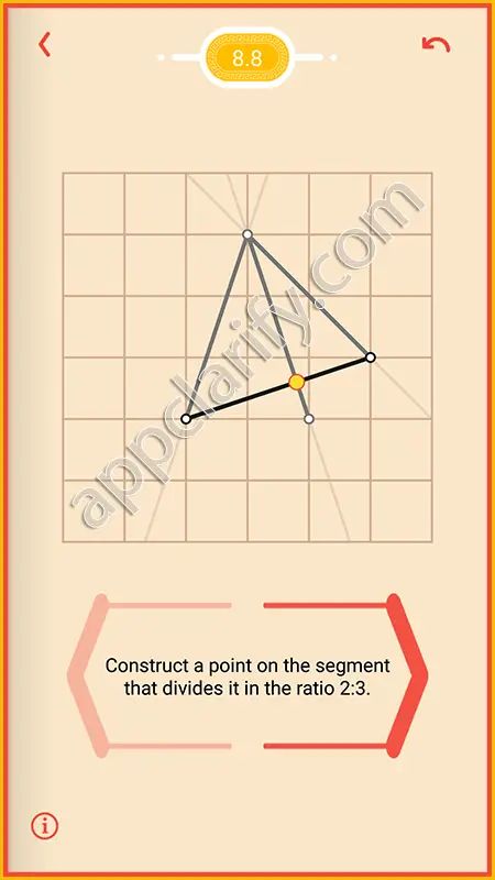 Pythagorea Harder Level 8.8 Solution