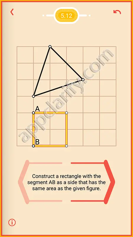 Pythagorea Medium Level 5.12 Solution