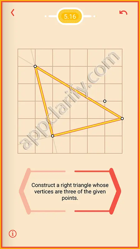 Pythagorea Medium Level 5.16 Solution