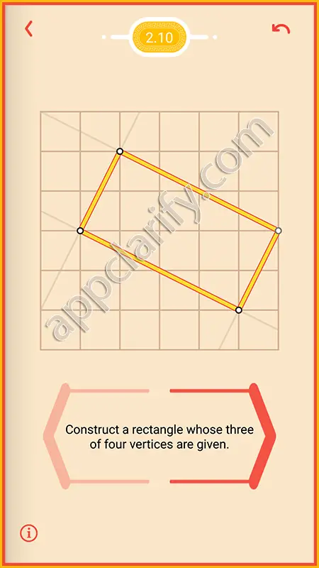 Pythagorea Very Easy Level 2.10 Solution