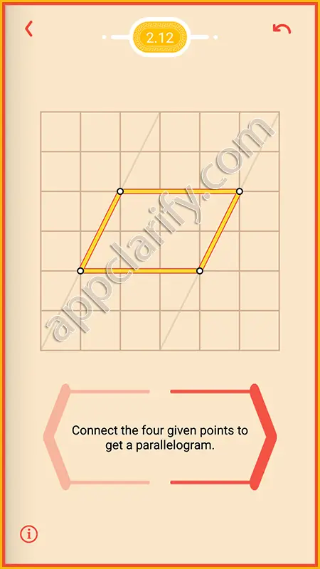 Pythagorea Very Easy Level 2.12 Solution