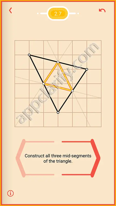 Pythagorea Very Easy Level 2.7 Solution
