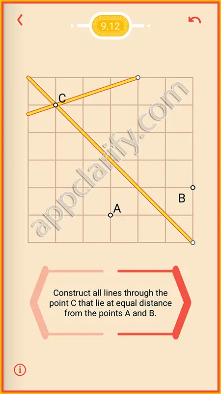 Pythagorea Very Hard Level 9.12 Solution