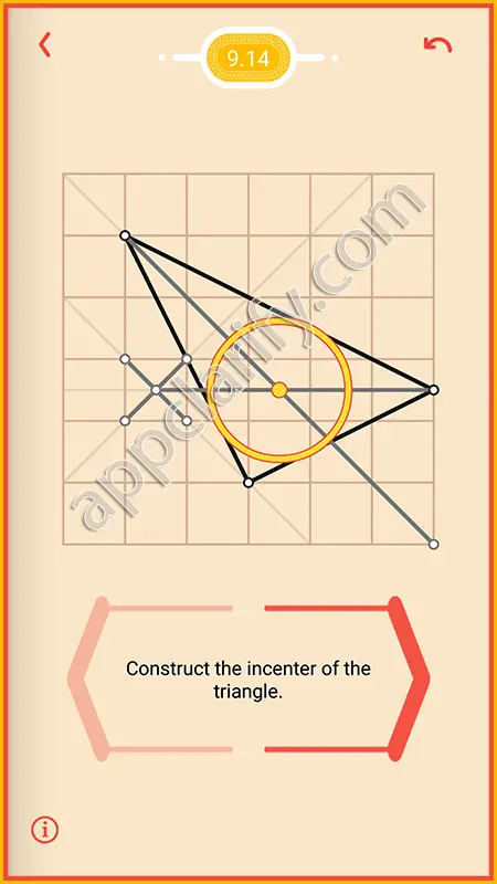 Pythagorea Very Hard Level 9.14 Solution