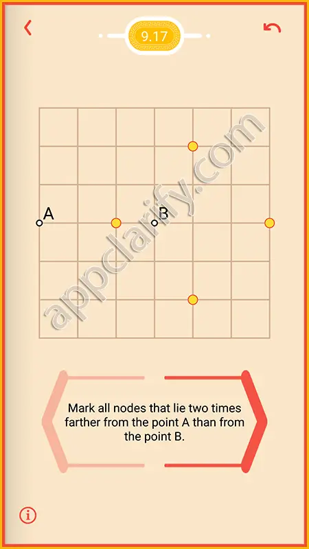 Pythagorea Very Hard Level 9.17 Solution