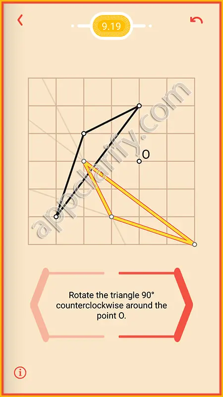 Pythagorea Very Hard Level 9.19 Solution