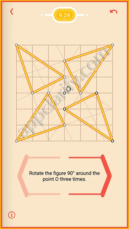 Pythagorea Very Hard Level 9.24 Solution