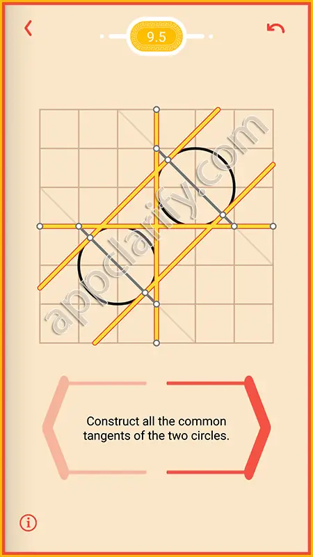 Pythagorea Very Hard Level 9.5 Solution