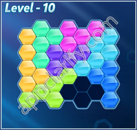 Block! Hexa Puzzle Champion Level 10 Solution