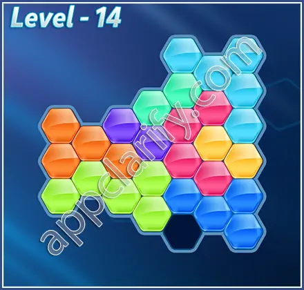 Block! Hexa Puzzle Champion Level 14 Solution