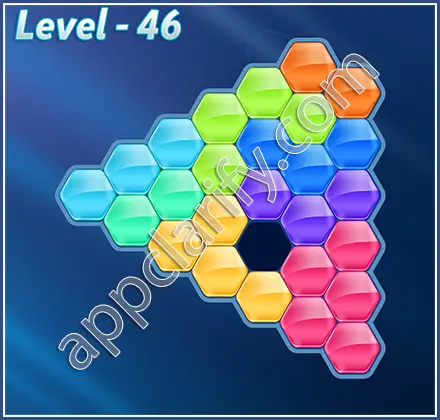Block! Hexa Puzzle Champion Level 46 Solution