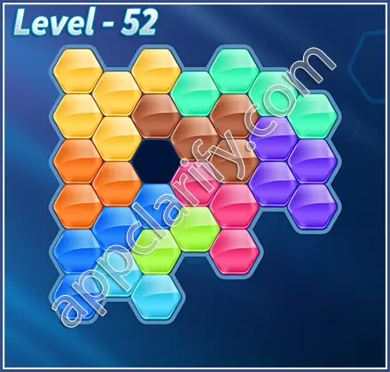 Block! Hexa Puzzle Champion Level 52 Solution