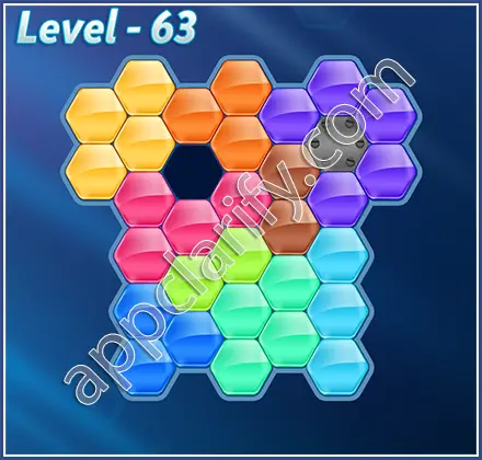 Block! Hexa Puzzle Champion Level 63 Solution